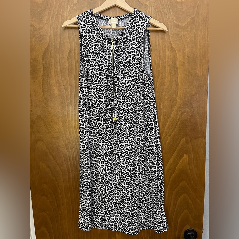 Leopard Print Michael Kors Dress
